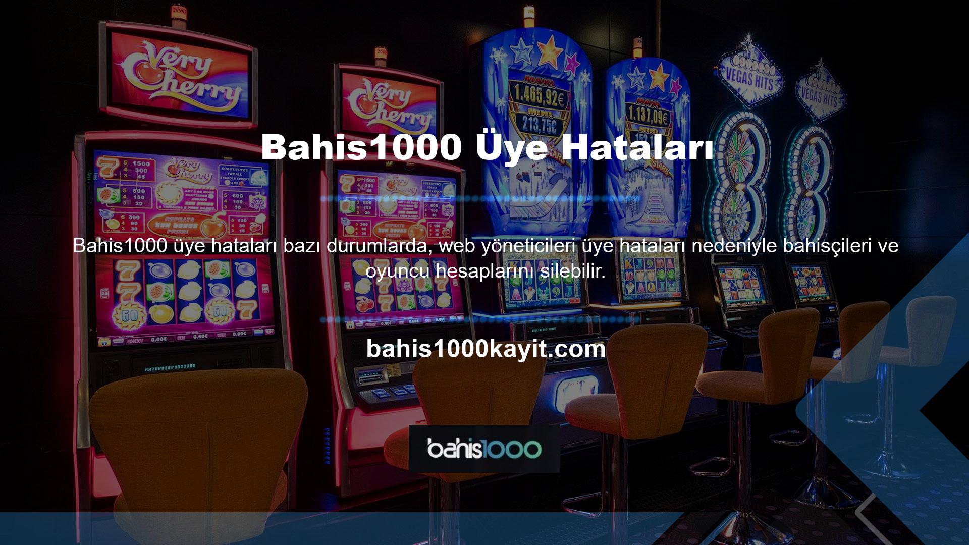 Genel olarak, bir üye çok fazla hesap açtığında, tüm hesaplar iptal edilir
