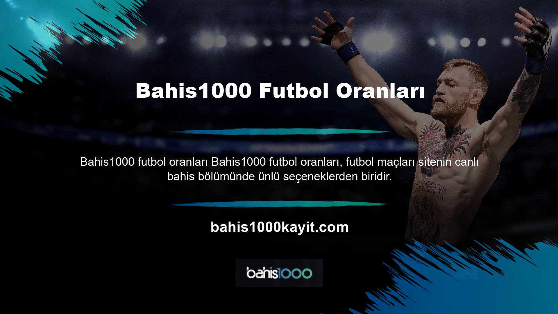 Bahis1000 futbol oran incelemeleri en doğru anlayışın en üst düzeyde olduğunu göstermektedir