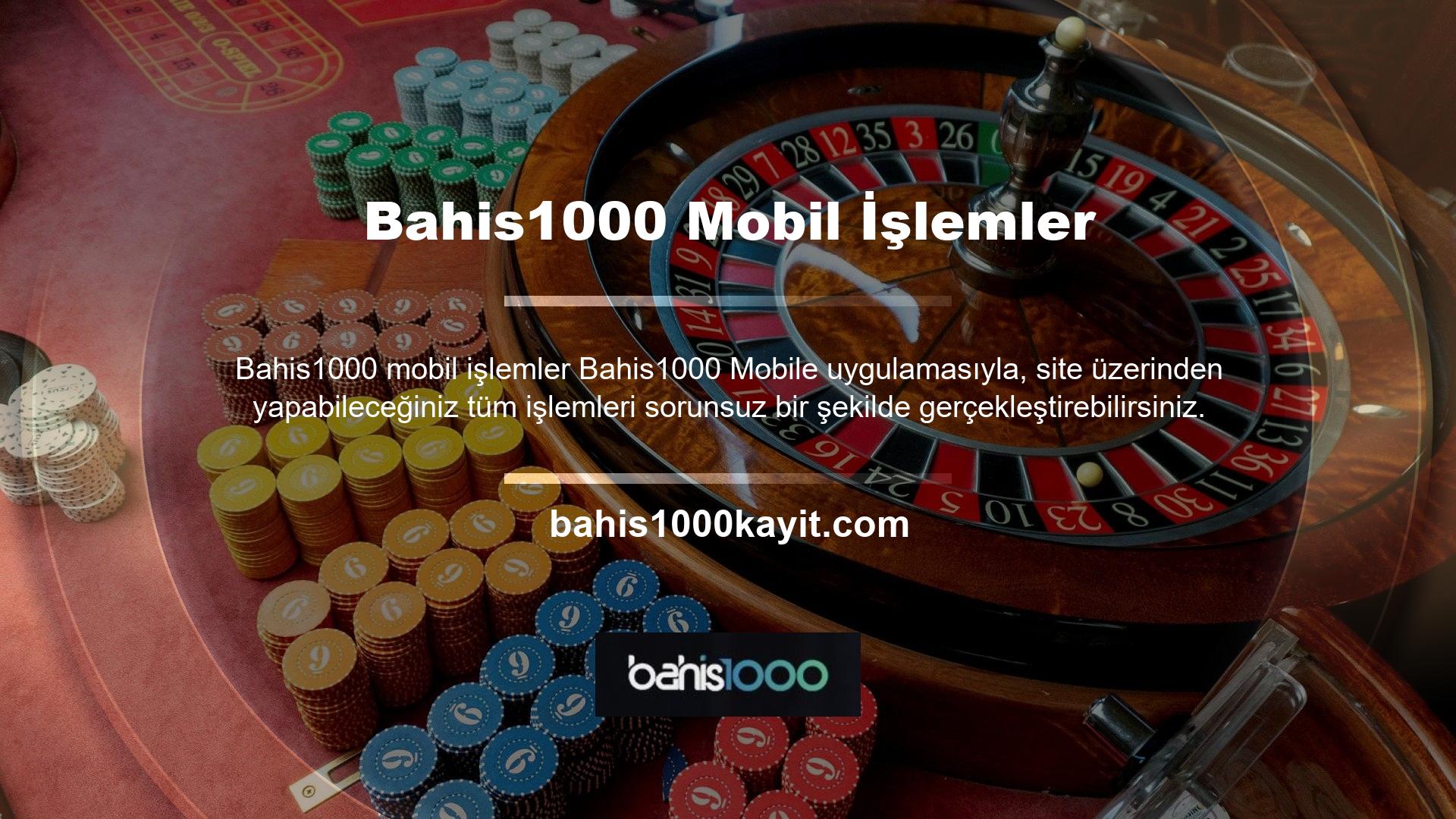 Bahis1000 Canlı Bahis Sitesi artık bir program oluşturmak çok basit